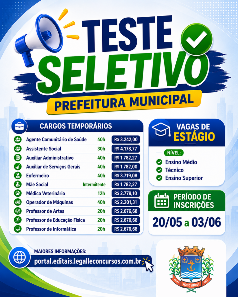 TESTE SELETIVO