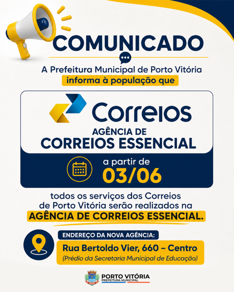 AGÊNCIA DE CORREIOS ESSENCIAL