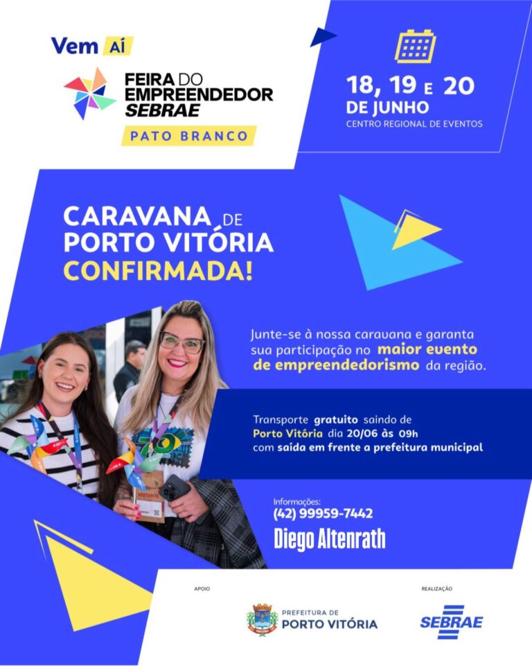 CARAVANA PARA A FEIRA DO EMPREENDEDOR